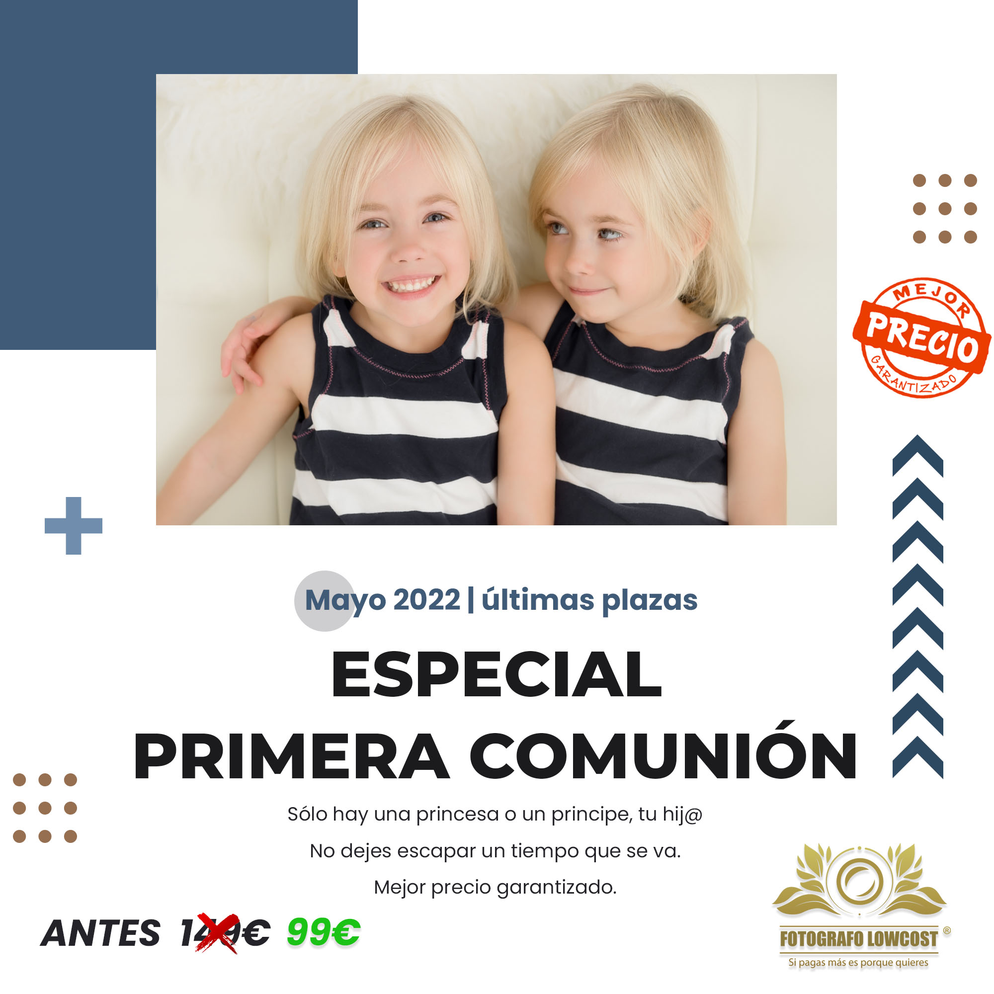 fotografo en primera comunión La Parra 